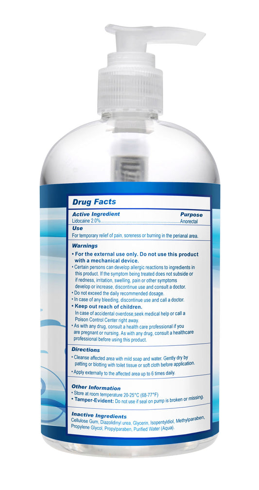 Relax Desensitizing Anal Lubricant - 17 Oz Default Title XR Brands Toys - Anal Toys