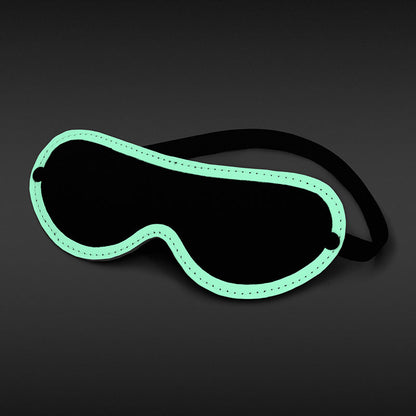 GLO Bondage Blindfold Green Default Title New Sensations - NS Novelties Toys - Fetish