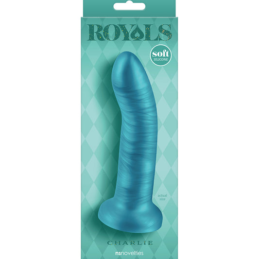 Royals Charlie-Metallic Teal 6"
