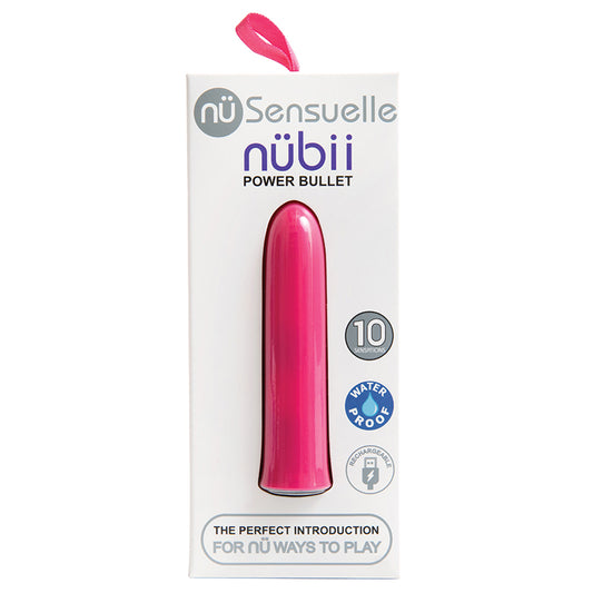 Sensuelle Nubii 10 Function Bullet-Blush Pink Default Title NOVEL CREATIONS USA Toys - Vibrators