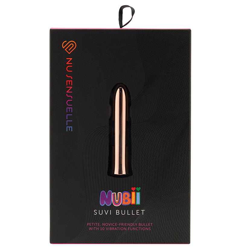 Sensuelle Nubii 10 Function Bullet-Rose Gold Default Title NOVEL CREATIONS USA Toys - Vibrators