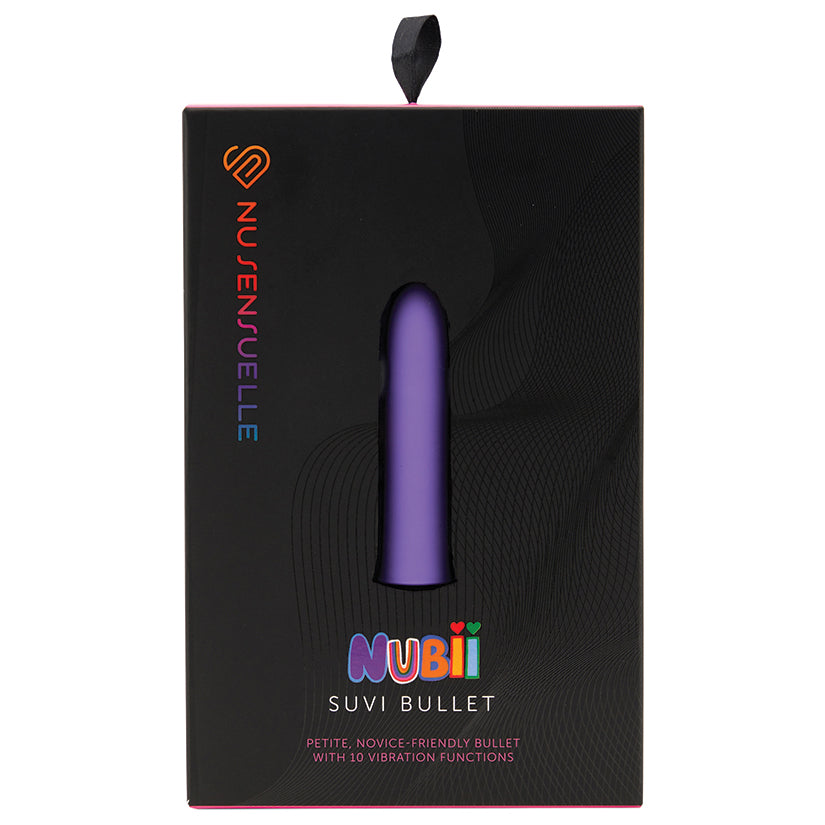 Sensuelle Nubii 10 Function Bullet-Ultra Violet Default Title NOVEL CREATIONS USA Toys - Vibrators