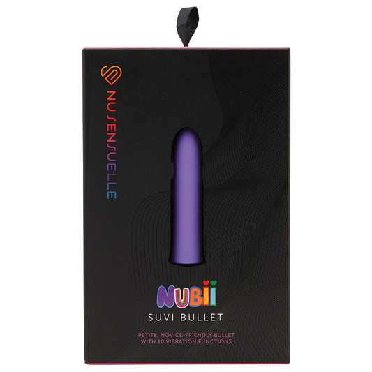 Sensuelle Nubii 10 Function Bullet-Ultra Violet Default Title NOVEL CREATIONS USA Toys - Vibrators