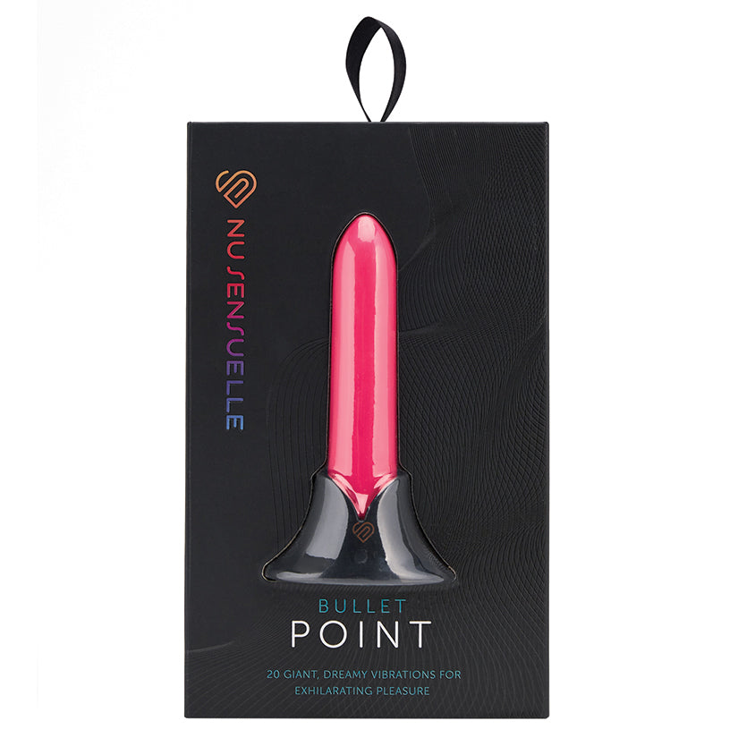Sensuelle Point Rechargeable Bullet-Pink Default Title NOVEL CREATIONS USA Toys - Vibrators