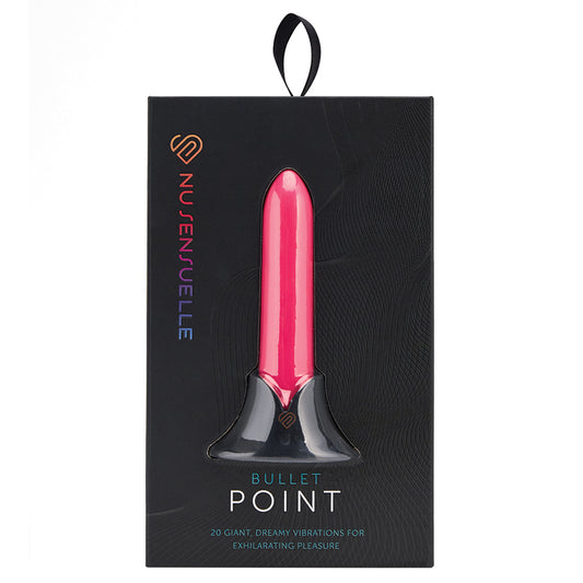 Sensuelle Point Rechargeable Bullet-Pink Default Title NOVEL CREATIONS USA Toys - Vibrators