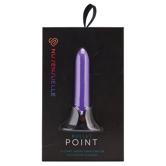 Sensuelle Point Rechargeable Bullet-Purple Default Title NOVEL CREATIONS USA Toys - Vibrators