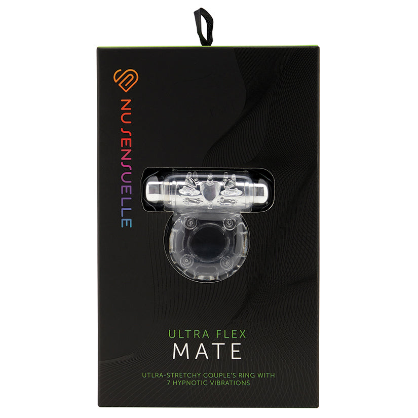 Sensuelle 7 Function Bullet C-Ring-Clear Default Title NOVEL CREATIONS USA Toys - Cockrings