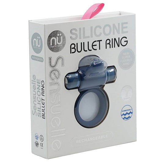 Sensuelle Silicone Ring-Navy Default Title NOVEL CREATIONS USA Toys - Cockrings