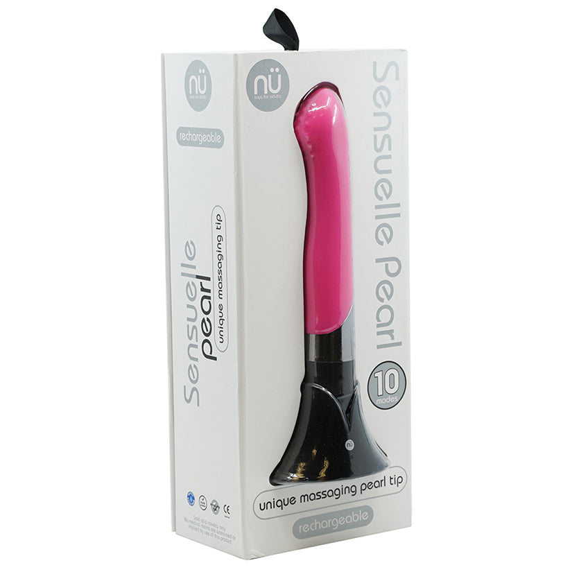 Sensuelle Pearl Rechargeable Vibrator-Pink Default Title NOVEL CREATIONS USA Toys - Vibrators