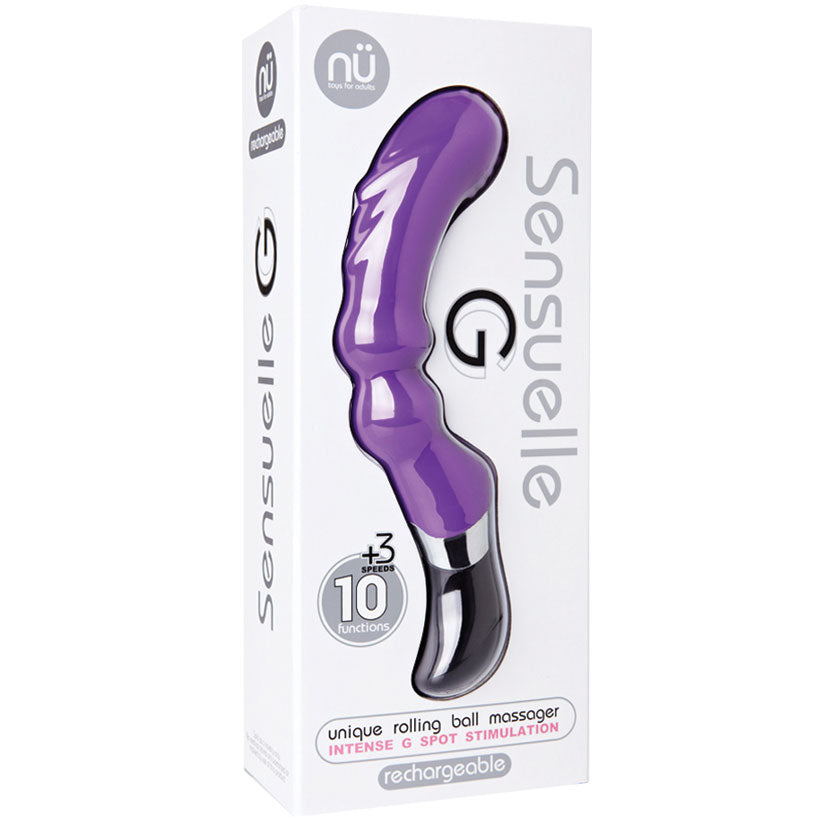 Sensuelle G Spot Rolling Tip 10 Function Vibe-Purple Default Title NOVEL CREATIONS USA Toys - Vibrators