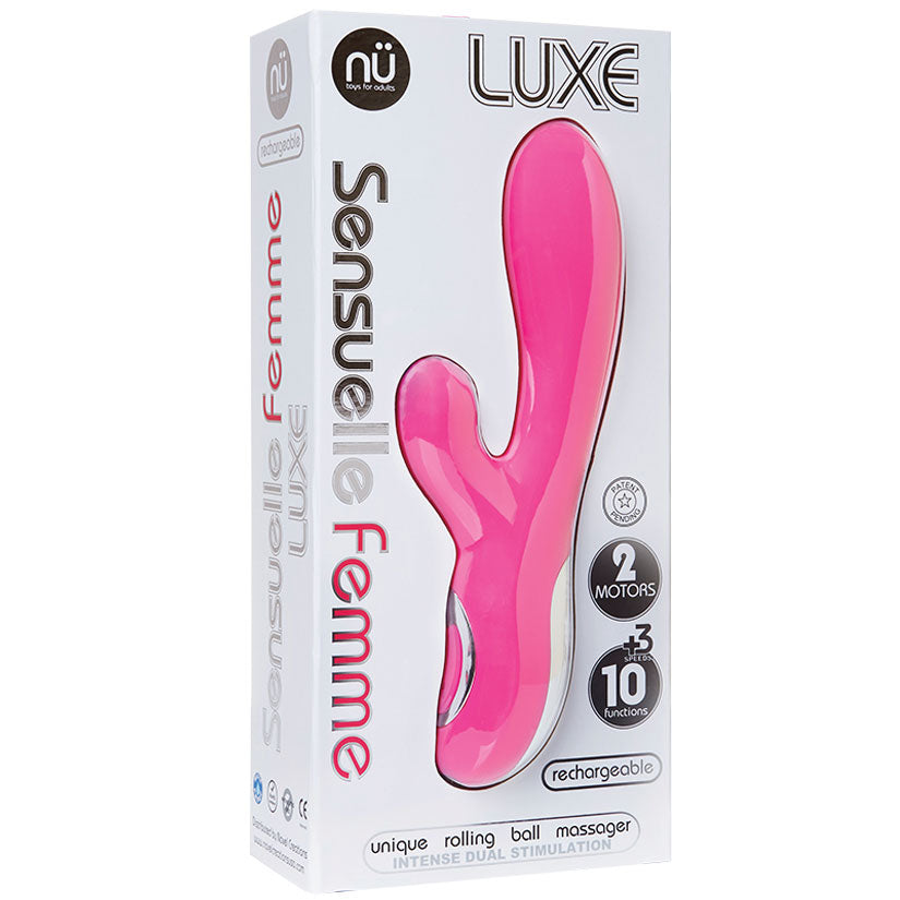Sensuelle Femme Luxe Rabbit-Pink Default Title NOVEL CREATIONS USA Toys - Vibrators