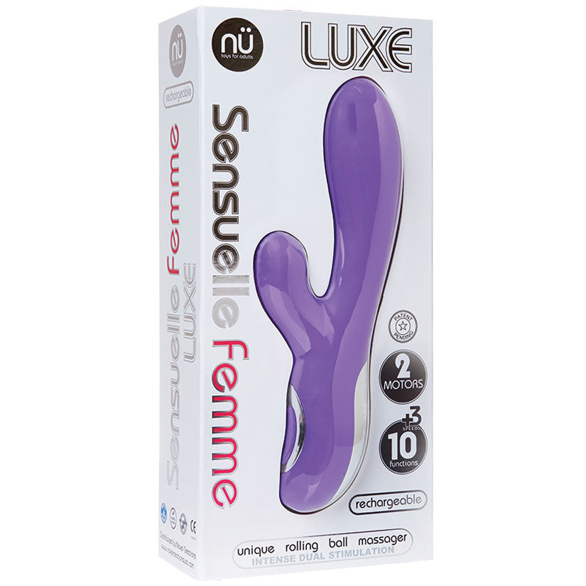 Sensuelle Femme Luxe Rabbit-Purple Default Title NOVEL CREATIONS USA Toys - Vibrators