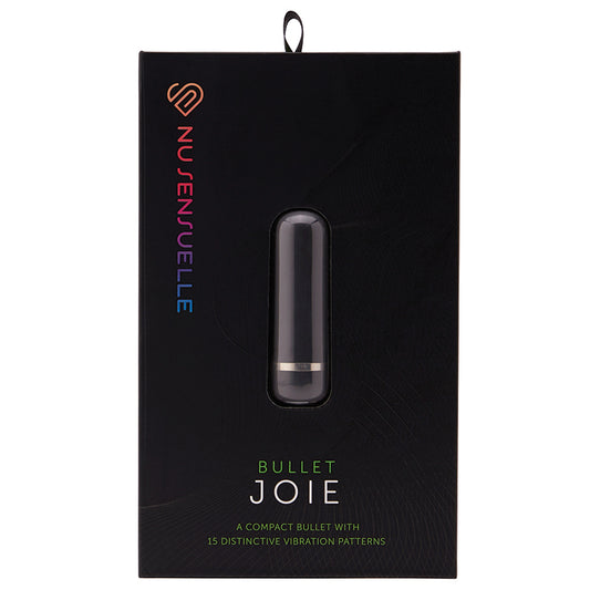 Sensuelle Joie 15 Function Bullet-Black Default Title NOVEL CREATIONS USA Toys - Vibrators
