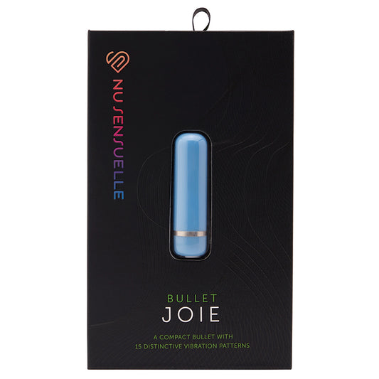 Sensuelle Joie 15 Function Bullet-Blue Default Title NOVEL CREATIONS USA Toys - Vibrators