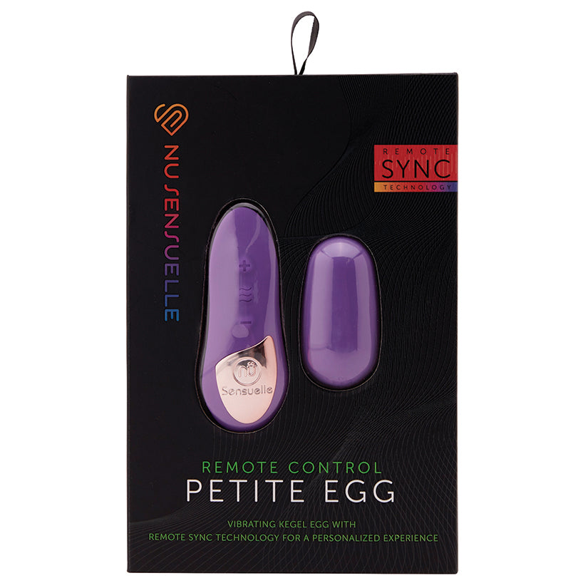 Sensuelle Remote Control 15 Function Petite Egg-Purple Default Title NOVEL CREATIONS USA Toys - Vibrators