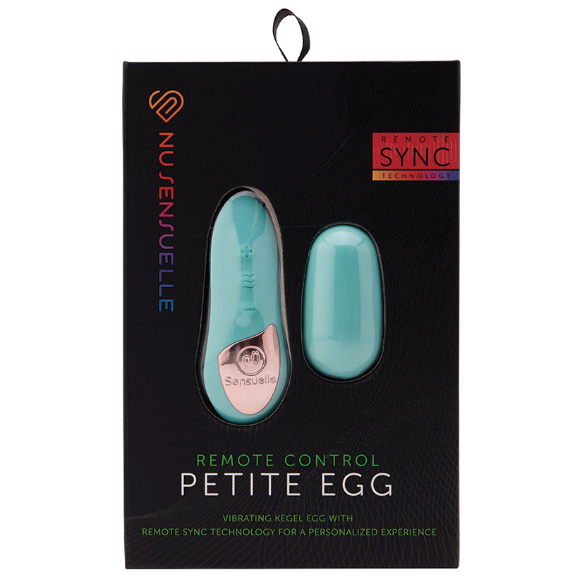 Sensuelle Remote Control 15 Function Petite Egg-T Blue Default Title NOVEL CREATIONS USA Toys - Vibrators
