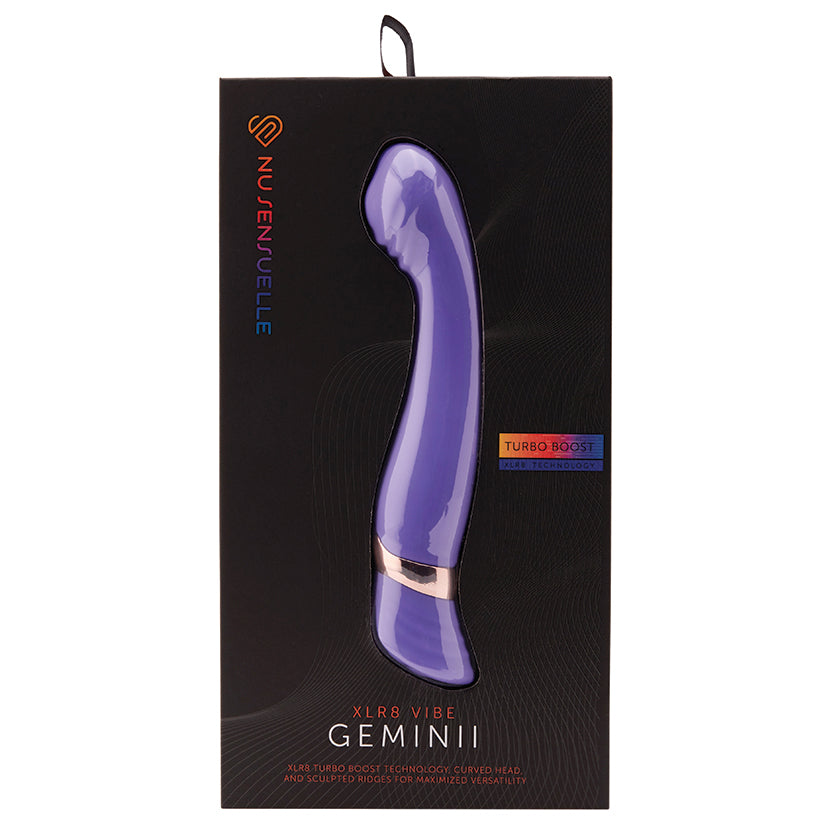 Sensuelle Geminii XLR8 Double Motor-Ultra Violet Default Title NOVEL CREATIONS USA Toys - Vibrators