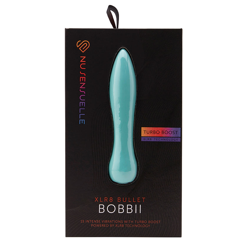 Sensuelle Bobbii XLR8 Turbo Flexi-Electric Blue Default Title NOVEL CREATIONS USA Toys - Vibrators