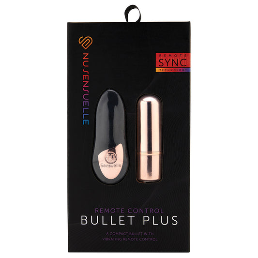 Sensuelle Wireless Bullet Plus with Remote Control-Rose Gold Default Title NOVEL CREATIONS USA Toys - Vibrators