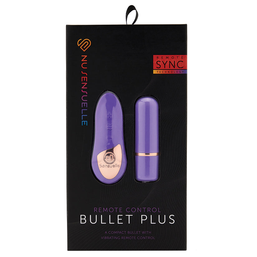 Sensuelle Wireless Bullet Plus with Remote Control-Violet Default Title NOVEL CREATIONS USA Toys - Vibrators