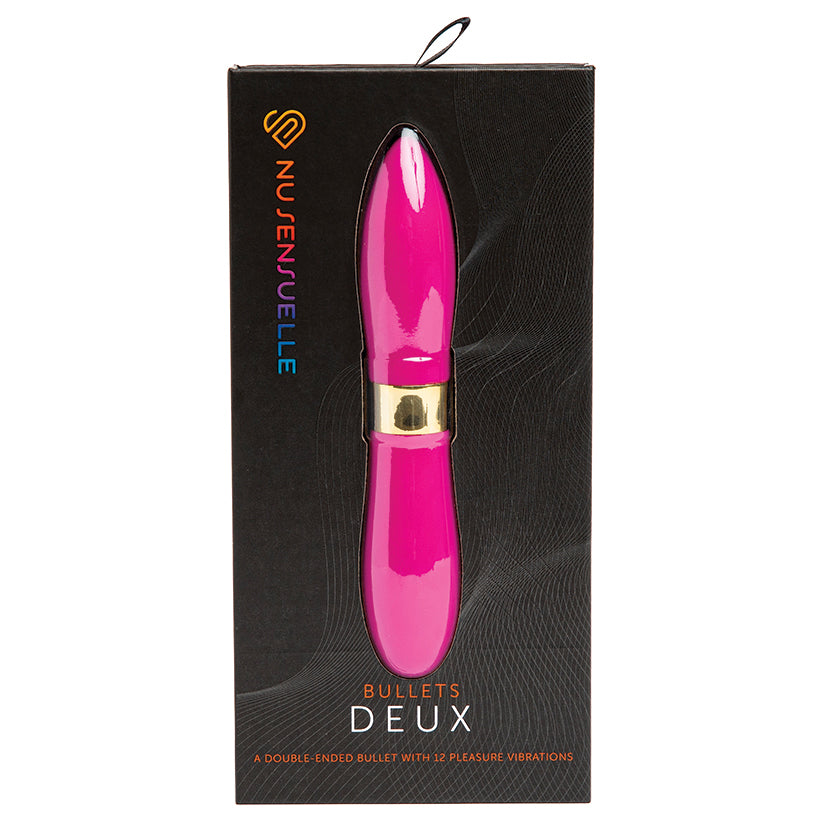 Sensuelle Double Ended Deux Bullet-Magenta Default Title NOVEL CREATIONS USA Toys - Vibrators