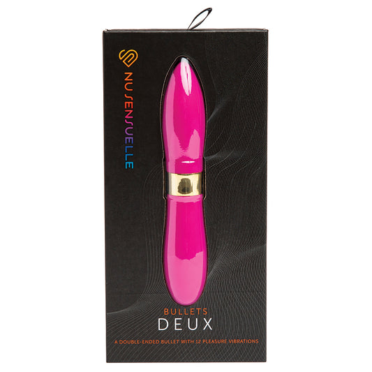 Sensuelle Double Ended Deux Bullet-Magenta Default Title NOVEL CREATIONS USA Toys - Vibrators