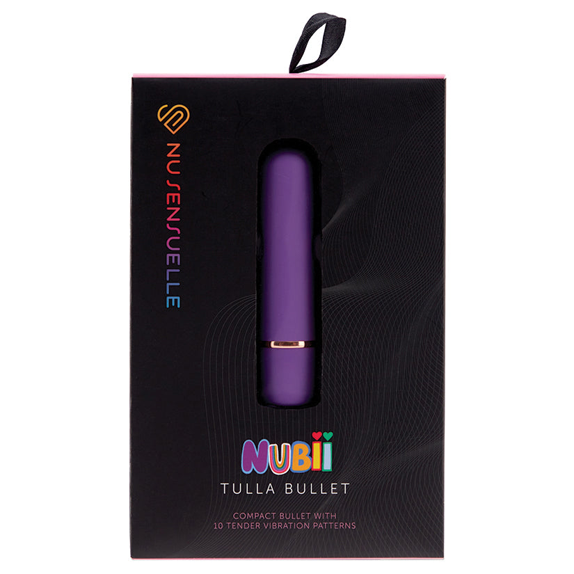 Sensuelle Nubii Tulla Rounded Bullet-Purple Default Title NOVEL CREATIONS USA Toys - Vibrators