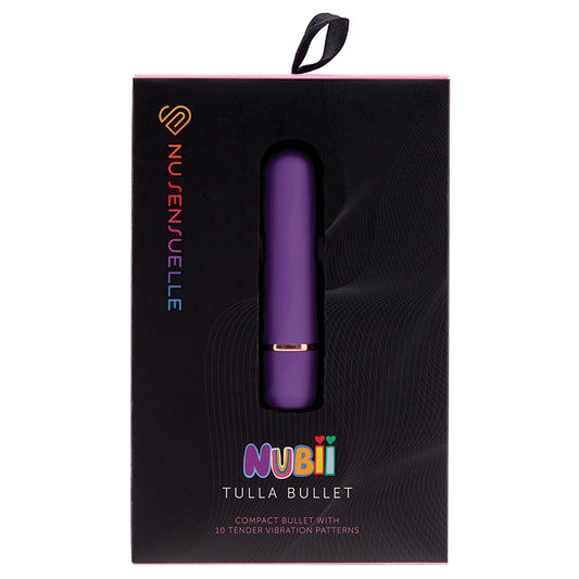 Sensuelle Nubii Tulla Rounded Bullet-Purple Default Title NOVEL CREATIONS USA Toys - Vibrators