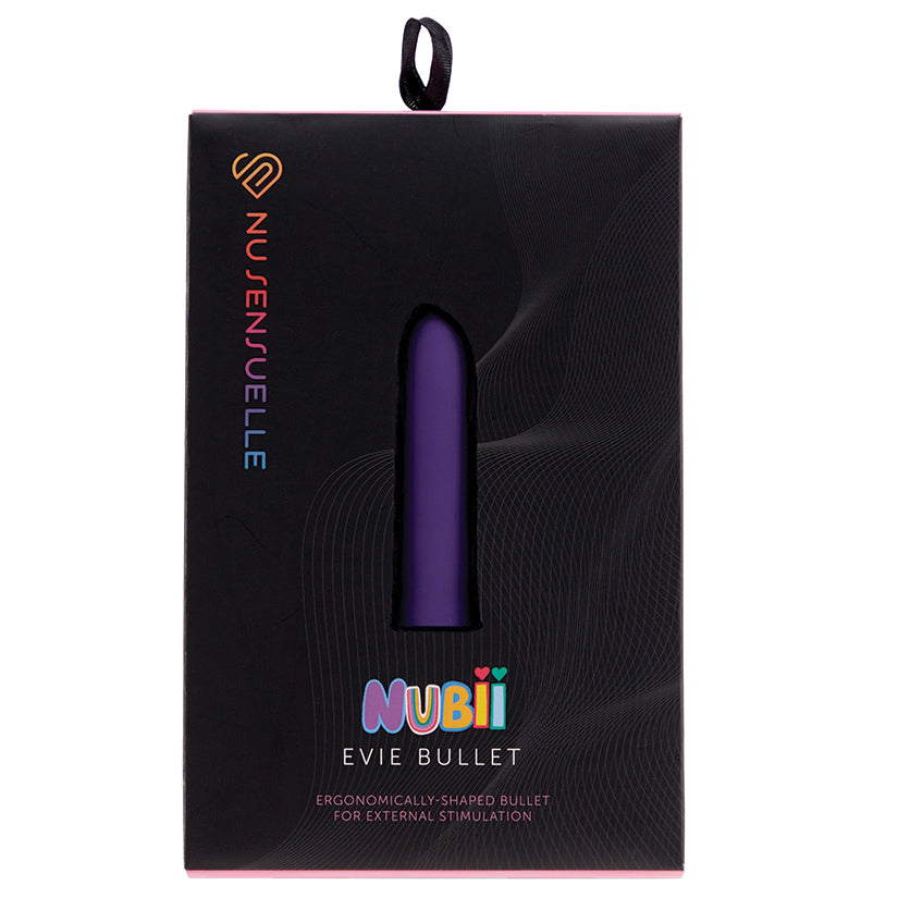 Sensuelle Nubii Evie Slanted Bullet-Purple Default Title NOVEL CREATIONS USA Toys - Vibrators