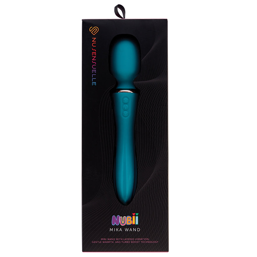 Sensuelle Nubii Mika Mini Wand-Blue Default Title NOVEL CREATIONS USA Toys - Vibrators