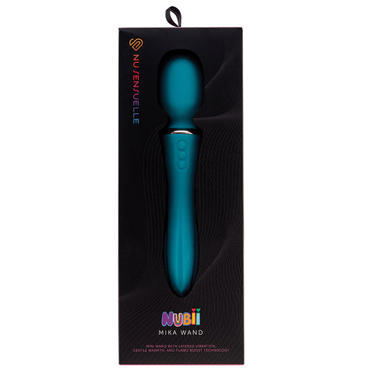 Sensuelle Nubii Mika Mini Wand-Blue Default Title NOVEL CREATIONS USA Toys - Vibrators
