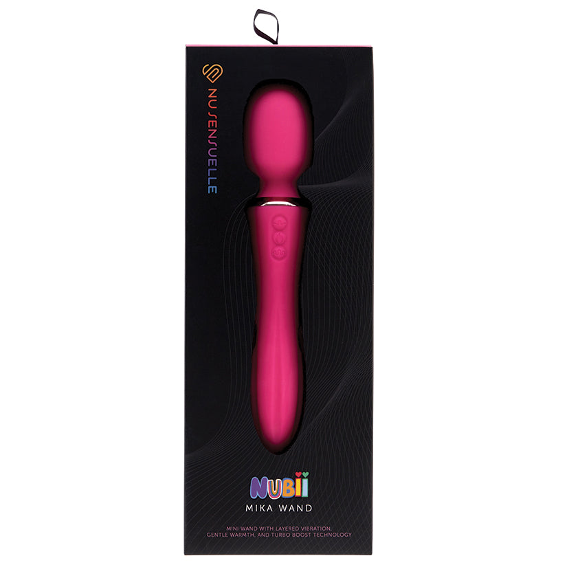 Sensuelle Nubii Mika Mini Wand-Pink Default Title NOVEL CREATIONS USA Toys - Vibrators