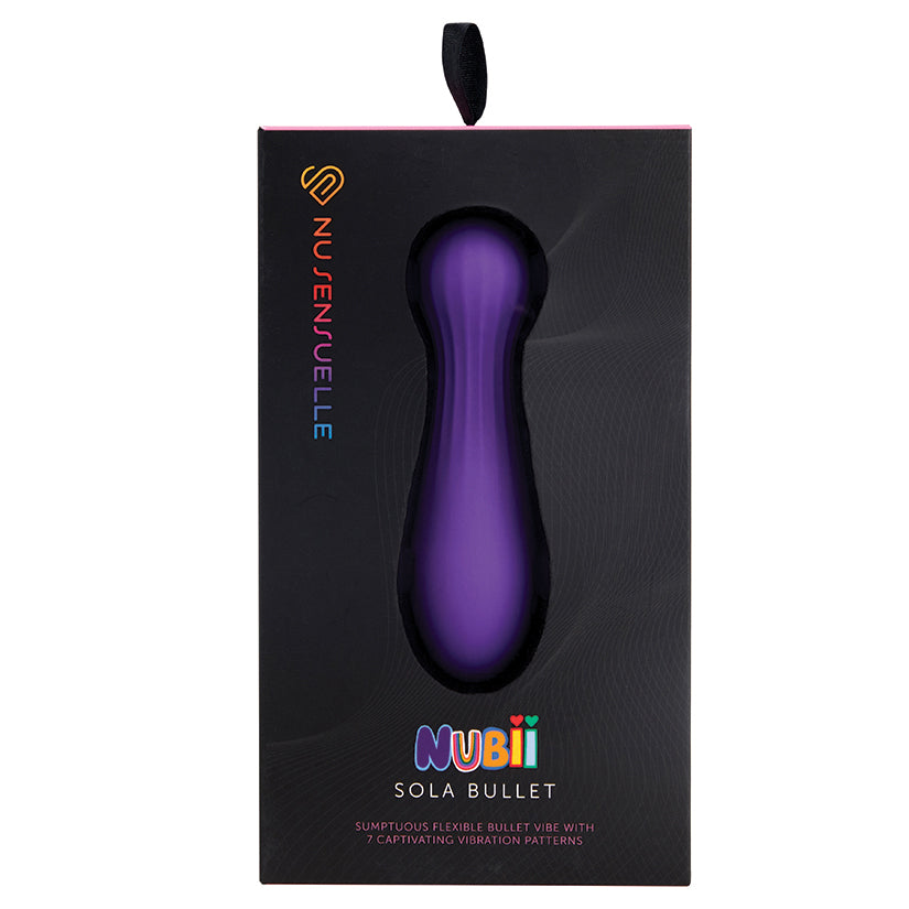 Sensuelle Nubii Sola Bullet-Purple Default Title NOVEL CREATIONS USA Toys - Vibrators