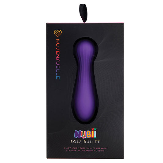 Sensuelle Nubii Sola Bullet-Purple Default Title NOVEL CREATIONS USA Toys - Vibrators