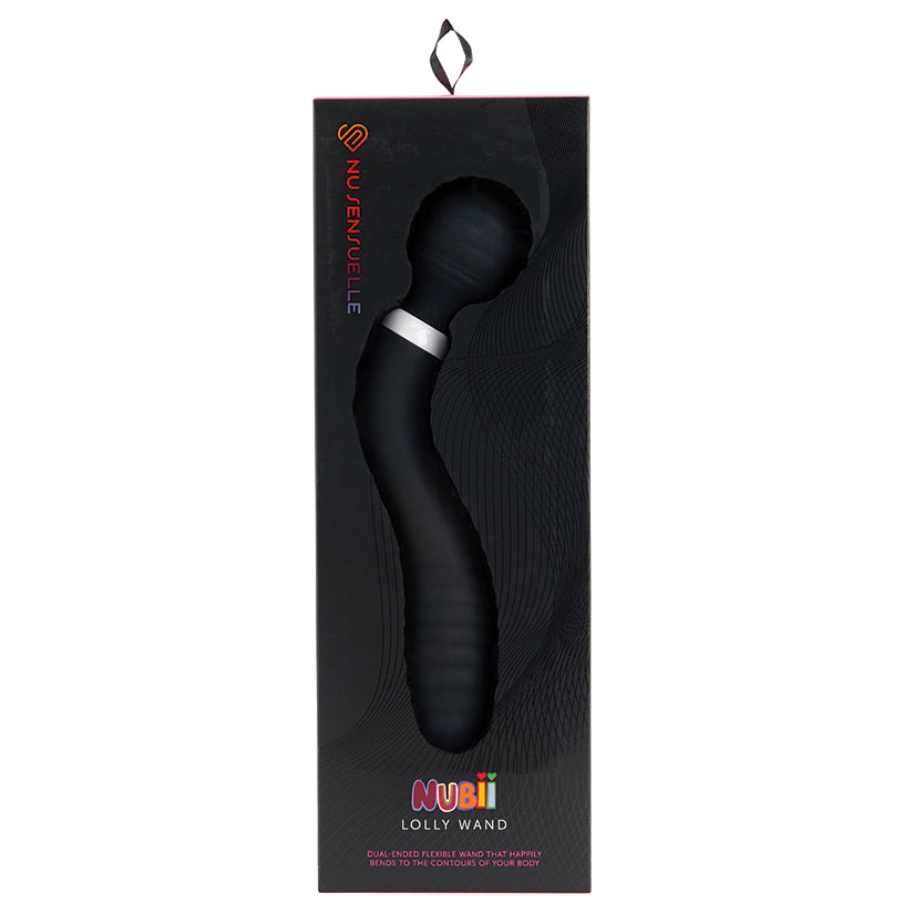 Sensuelle Nubii Lolly Wand-Black Default Title NOVEL CREATIONS USA Toys - Vibrators