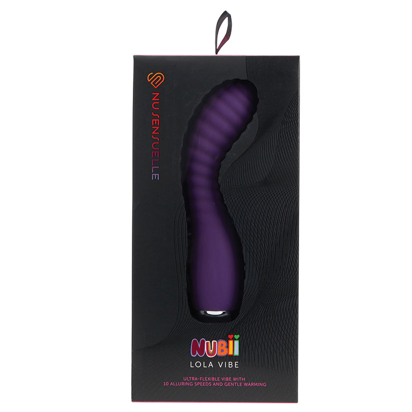 Sensuelle Nubii Lola-Purple Default Title NOVEL CREATIONS USA Toys - Vibrators