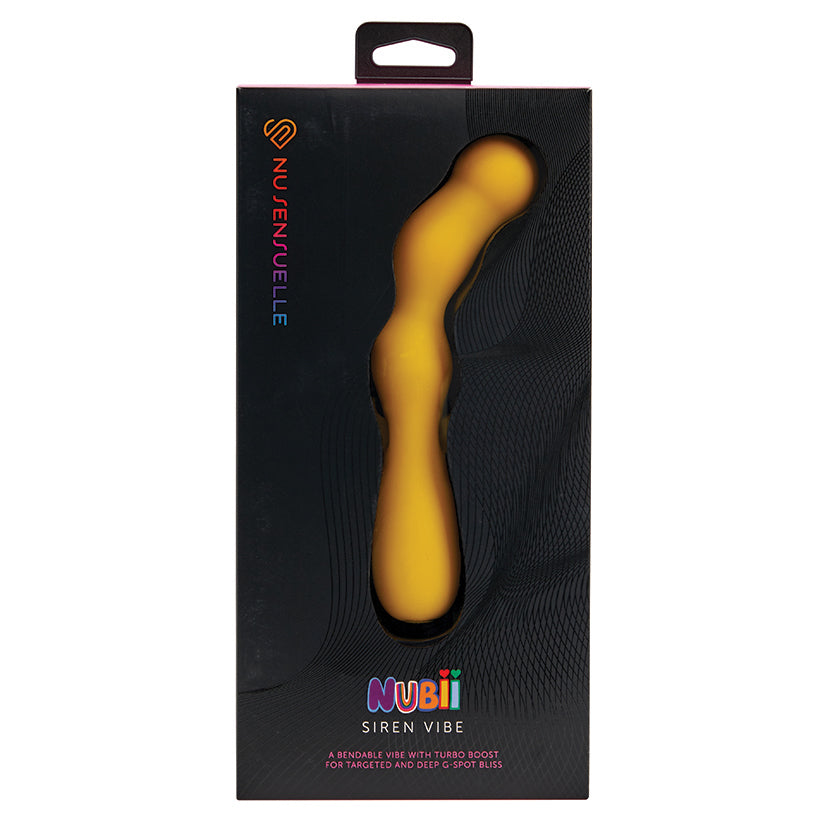 Sensuelle Nubii Siren-Yellow Default Title NOVEL CREATIONS USA Toys - Vibrators