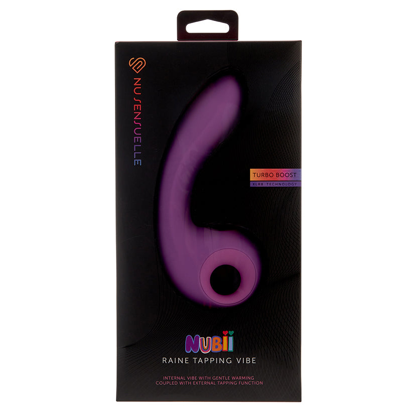 Nu Sensuelle Nubii Raine Tapping Vibe-Purple Default Title NOVEL CREATIONS USA Toys - Vibrators