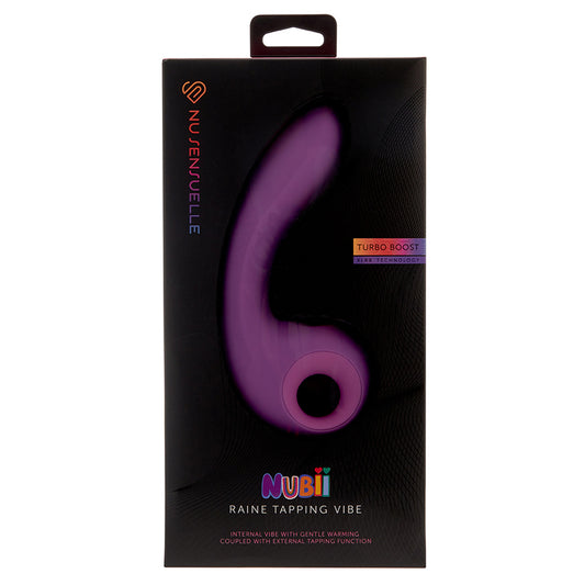 Nu Sensuelle Nubii Raine Tapping Vibe-Purple Default Title NOVEL CREATIONS USA Toys - Vibrators