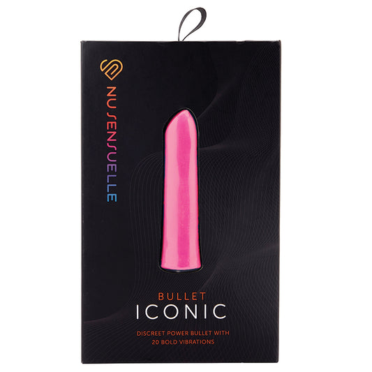 Sensuelle Iconic Bullet-Deep Pink Default Title NOVEL CREATIONS USA Toys - Vibrators