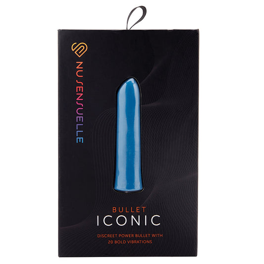 Sensuelle Iconic Bullet-Deep Turquoise Default Title NOVEL CREATIONS USA Toys - Vibrators