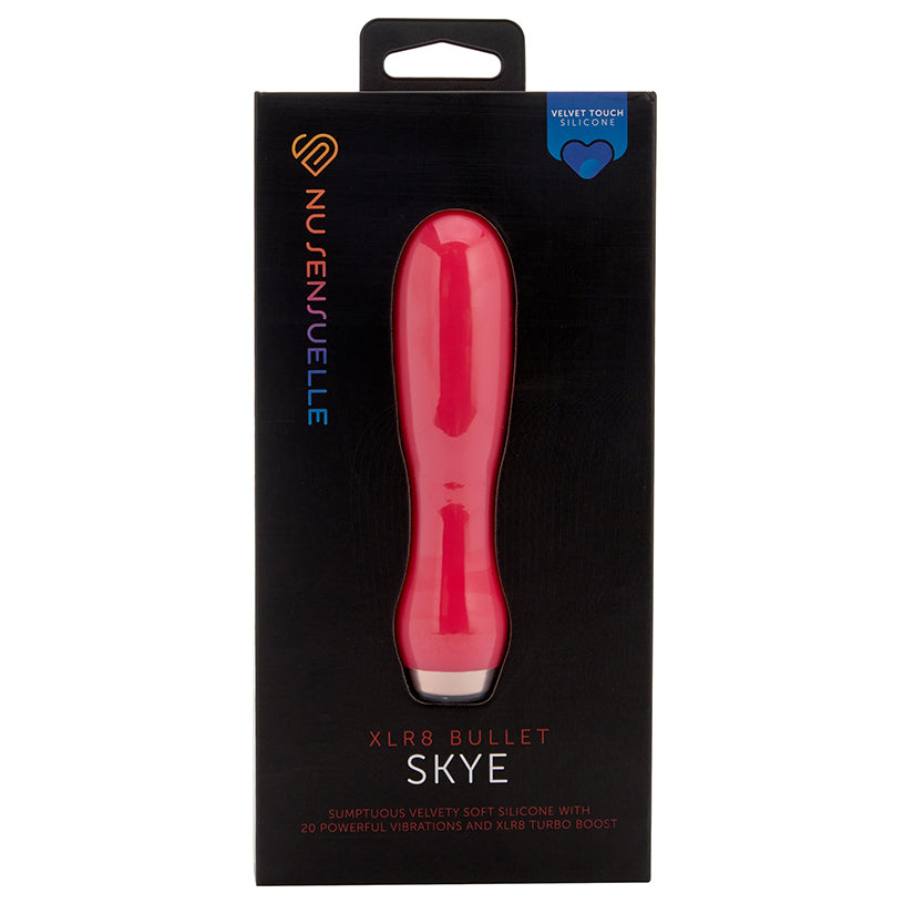 Nu Sensuelle Velvet Touch Skye-Hot Pink Default Title NOVEL CREATIONS USA Toys - Vibrators