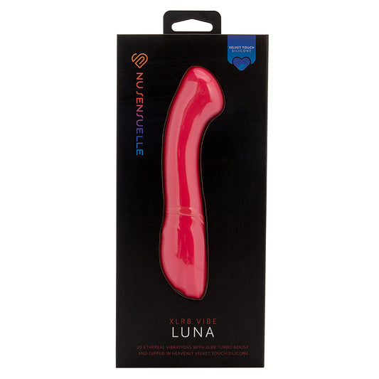 Nu Sensuelle Velvet Touch Luna-Hot Pink Default Title NOVEL CREATIONS USA Toys - Vibrators