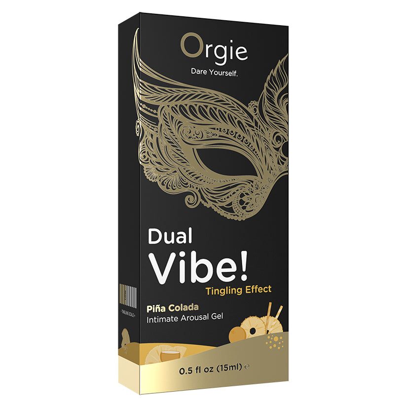 Orgie Dual Vibe! Intimate Arousal Gel-Pina Colada