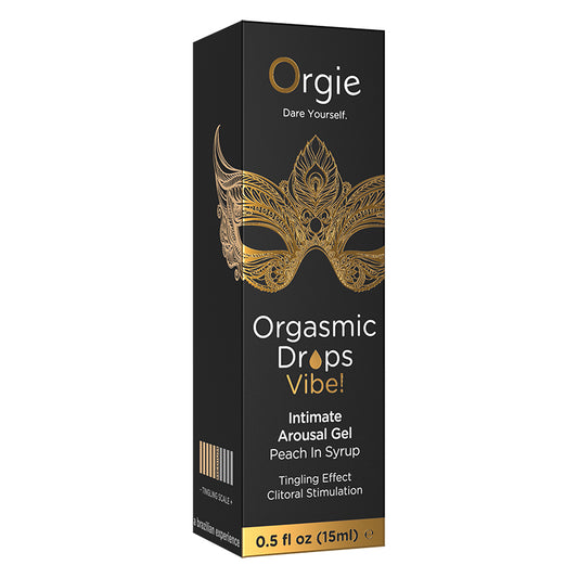 Orgie Orgasmic Drops Vibe-Peach In Syrup