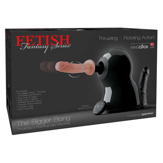 Fetish Fantasy Series The Bigger Bang Thrusting & Rotating Machine [DROP SHIP ONLY]