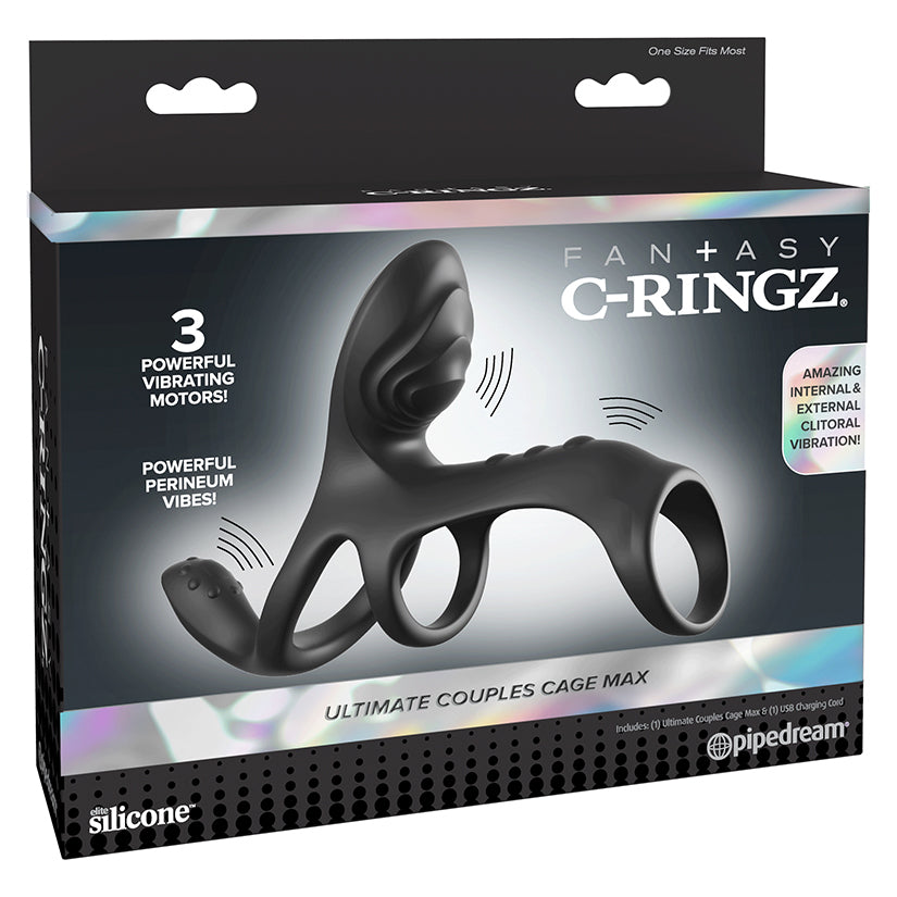 Fantasy C-Ringz Ultimate Couples Cage Max Default Title Pipedream Products Toys - Cockrings