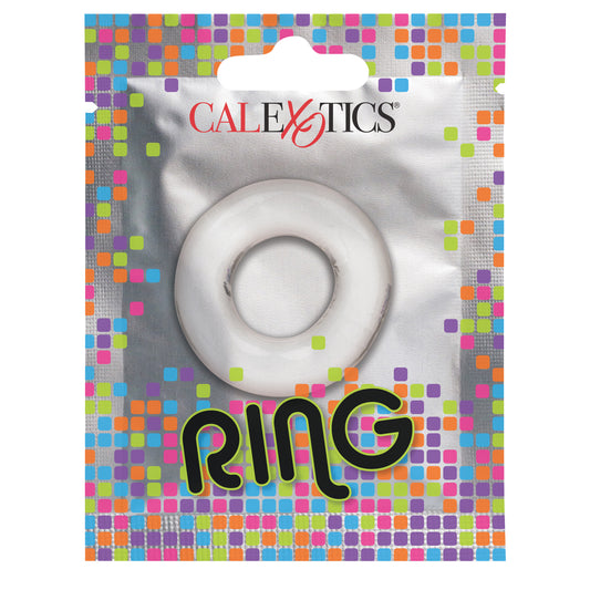 Foil Pack Ring - Clear Default Title CalExotics - California Exotic Novelties Toys - Cockrings