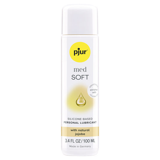 pjur med SOFT Glide Silicone Intimate Personal Lubricant 3.4oz