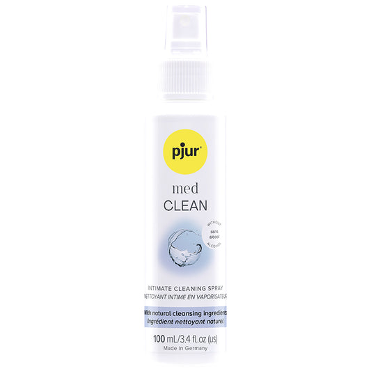 pjur med CLEAN Personal Cleaning Spray Lotion 3.4oz